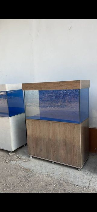 Аквариум с тумбой новый заватской для ростеня