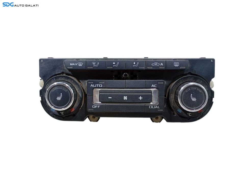 Panou Modul Unitate Comanda AC Aer Conditionat Clima Climatronic Dublu Dual Zone cu Incalzire in Scaune Scaune Skoda Octavia 2 2008 - 2013 Cod 3T0907044N [LC0897]