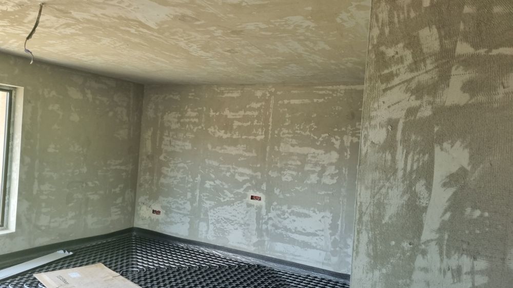 Incepem cu tencuitul-tencuiala mecanizat ,glet ,var ,fatade termosiste