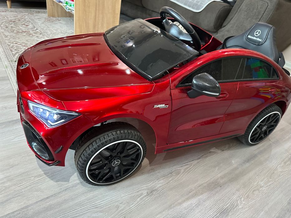 Детска акумулаторна кола CLA 45S 4x4 (12V) – КАТО НОВА + Дистанционно