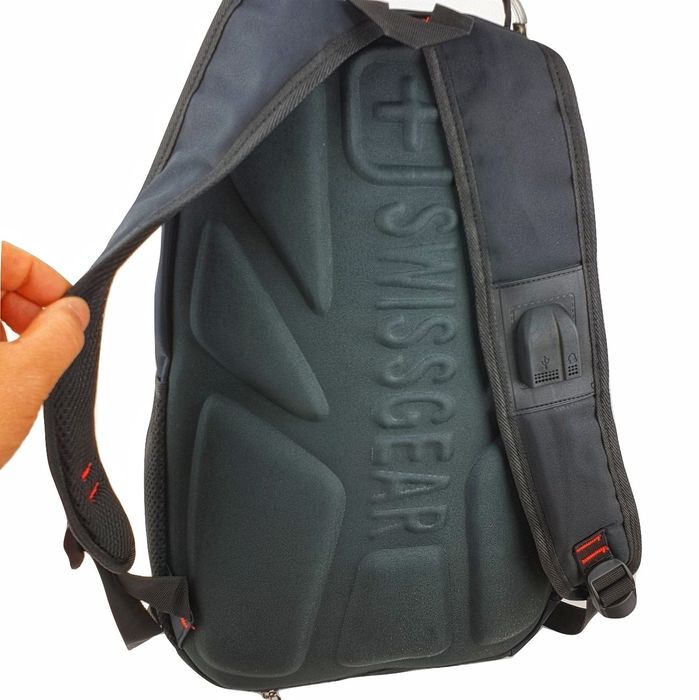 Swissger раница с ортопедичен гръб и подсилена дръжка туризъм пътуване