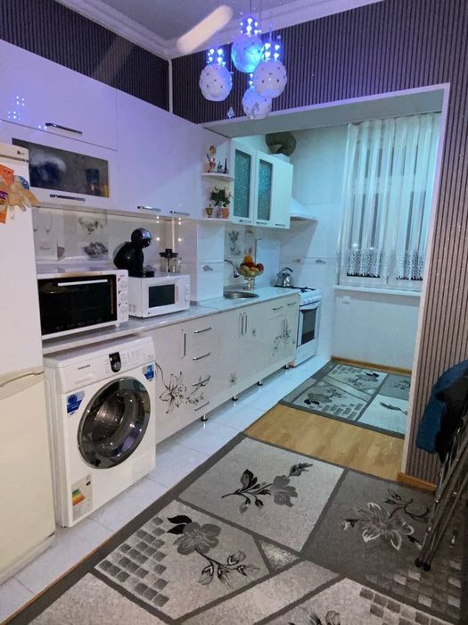 Юнусабад -15 1 й этаж, 3х комнатная квартира полностью упакованная