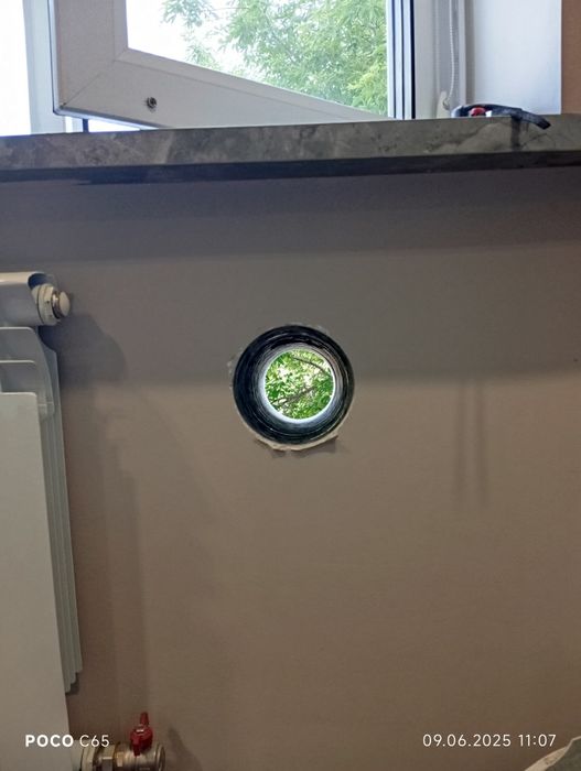 Установка рекуператоров.