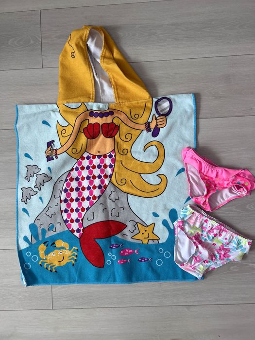 Плажна хавлия за дете и долнища от бански