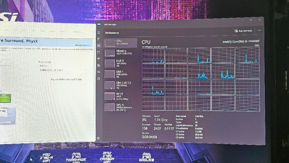 PC i5 14600KF 32GB ram RTX 4060 OC