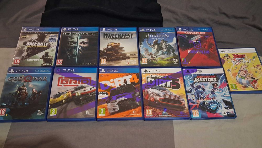 Продавам дискове за PS4 и PS5!!!