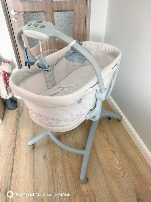 Cosuleț multifuncțional 5 în 1 Chicco Baby Hug Pro EarlGrey Gri, 0 luni+, stare foarte bună