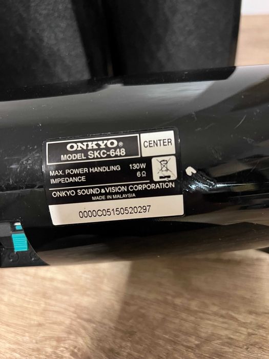 Onkyo TX-NR509 reciver, sateliti, subwoofer, surround