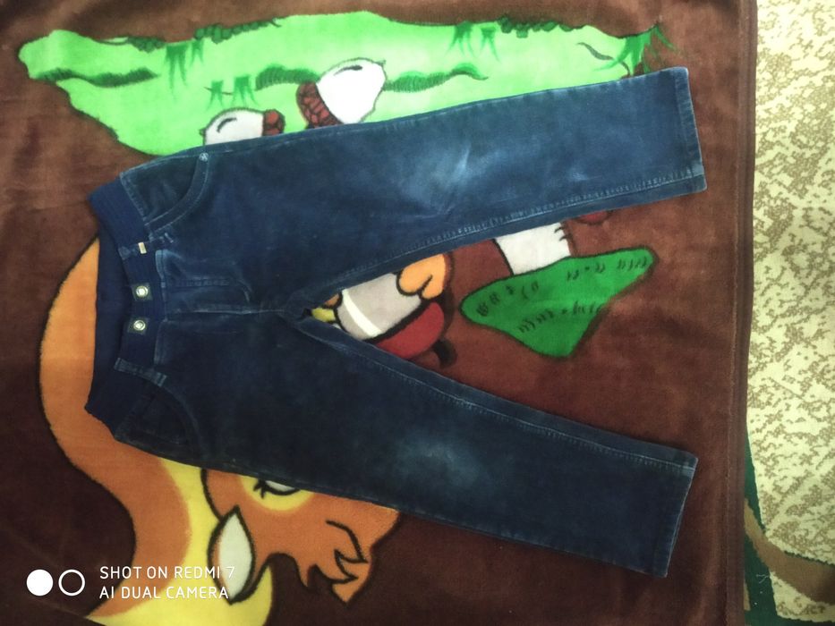 Джинсовые брюки детские