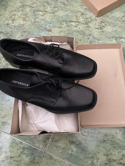 Български Обувки от естествена кожа здравоход 46 номер