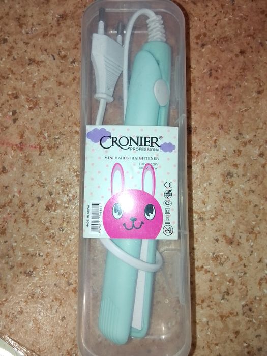Мини-выпрямитель для волос CRONIER Professional