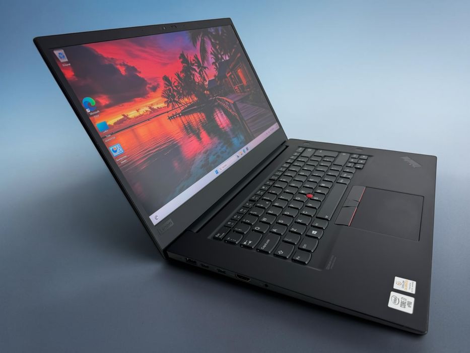Lenovo ThinkPad P1 Gen 3 15.6" 4K i7-10750H 32RAM 512SSD Nvidia Quadro T1000 Перфектен! Гаранция!