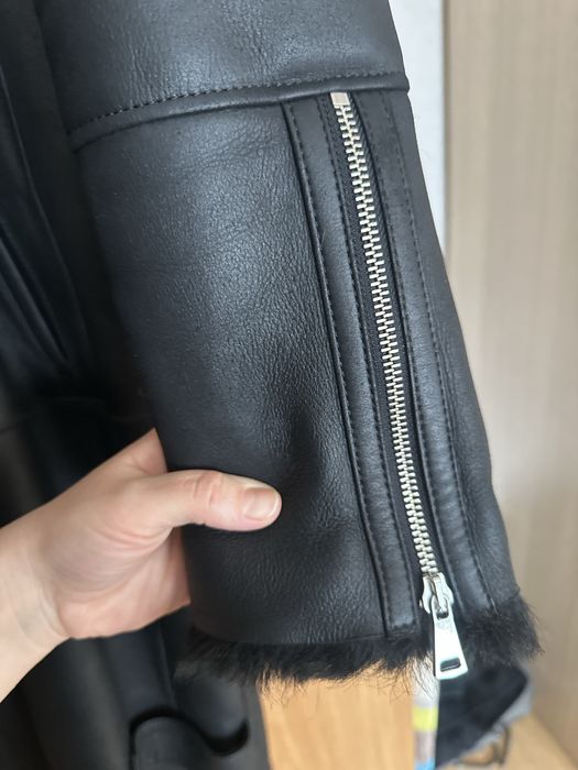 Дубленка Пилот удлиненная