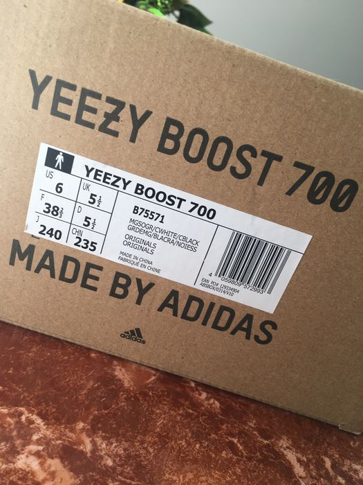 Yeezy 700 wave runner originali 38 2/3