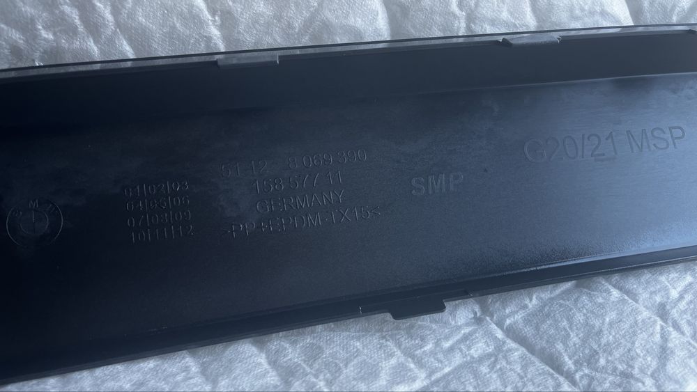 BMW 3 G20 G21 дифузьор