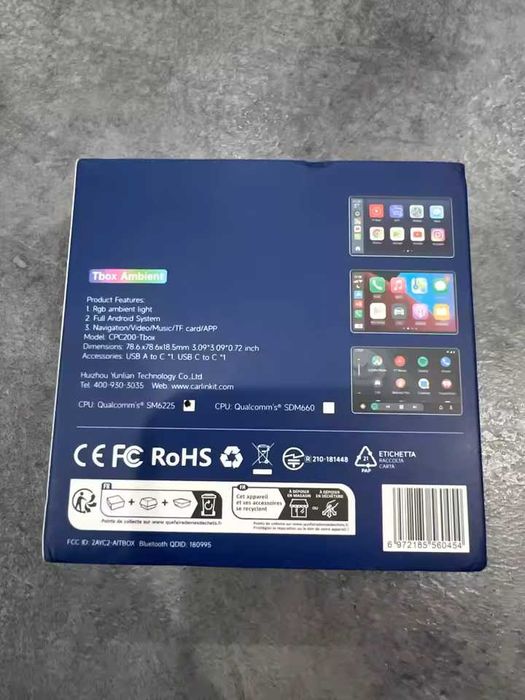 Android box Carlin CarPlay Android Auto
