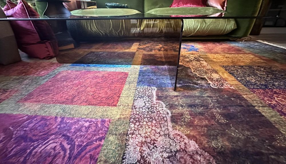 Стъклена холна маса “Zaren” от Kave Home