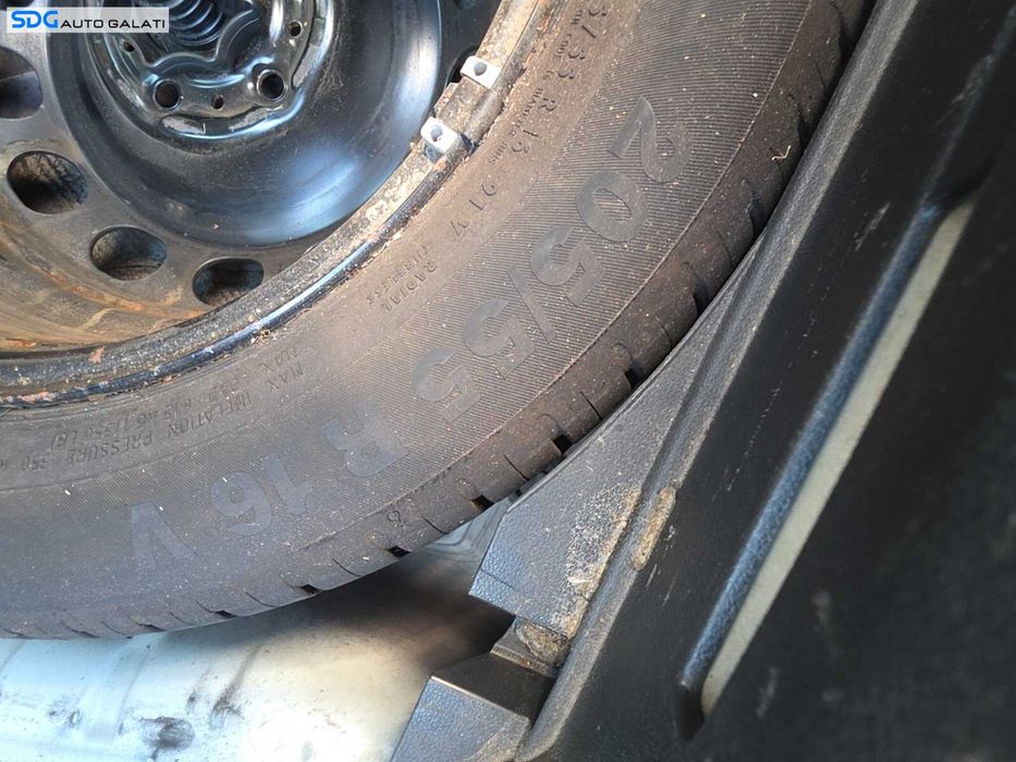Janta Roata Rezerva Tabla Otel 205 55 16 R16 Skoda Superb 3 2015 - 2023 PCD 5x112 CB 57.1 [Q8675]
