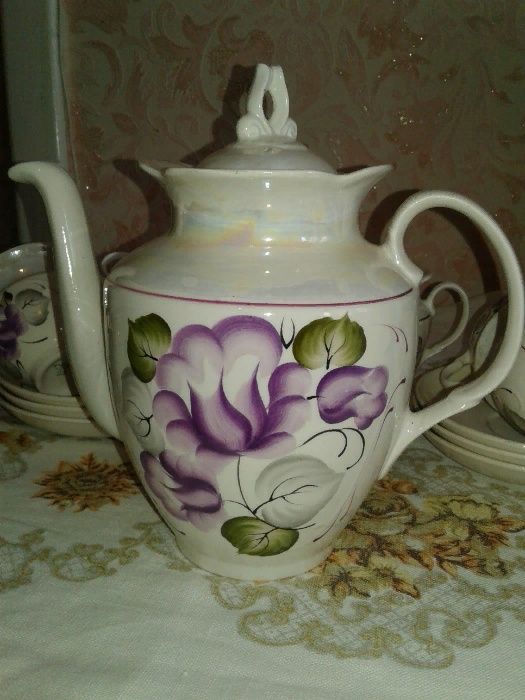 Чайный сервиз фарфоровый СССР