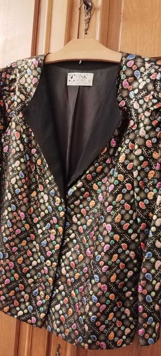 Blazer colorat, sclipicios, Fink Modell
