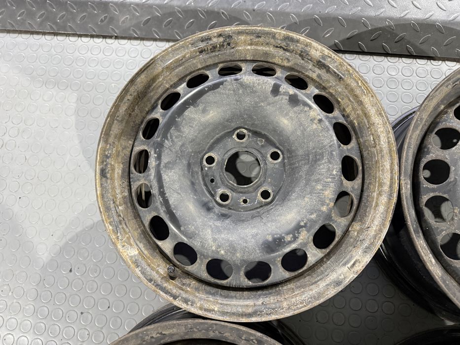 46р. Железни 16" Джанти 5х112 за -VW/AUDI/SKODA/VAG-6.5Jx16H2, ET33