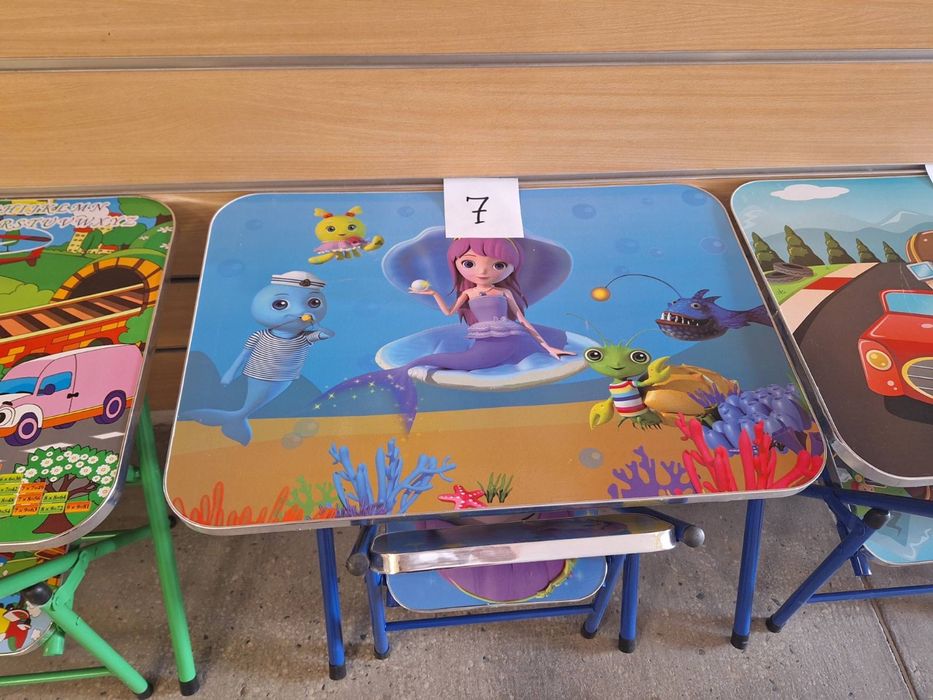 Детска маса със столче Детски чин