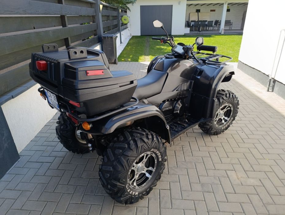 Cf motto 500 A varianta lunga 2 pers înmatriculat numere negre