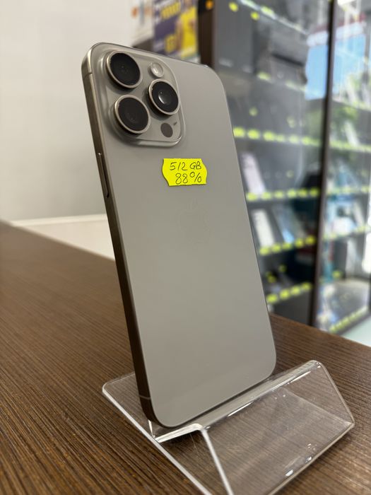 iPhone 15 Pro Max / 512GB / 89% / Impecabil / Garantie 12 luni