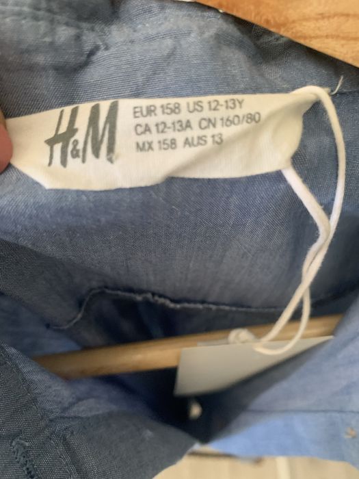 Рокля райе от памук