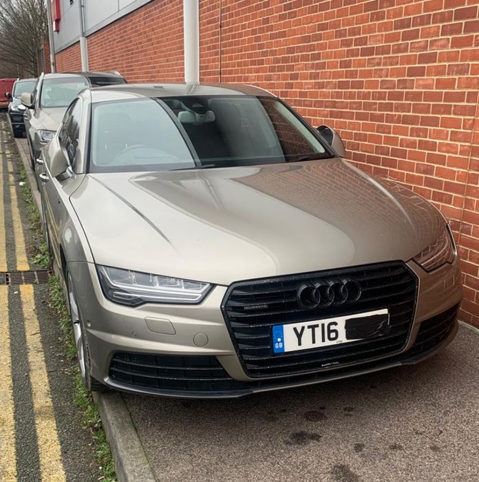 Bot /fata capota bara faruri led aripi audi a7 4g 2014-2018 facelift