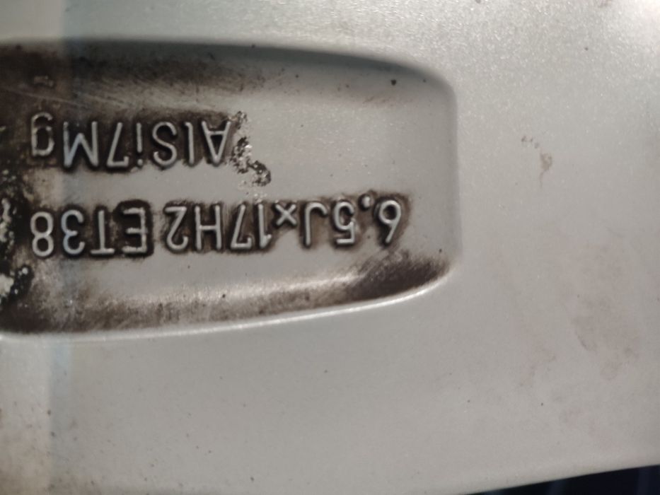 17" оригинални алуминиеви джанти за Vw Tiguan,Passat,Caddy...