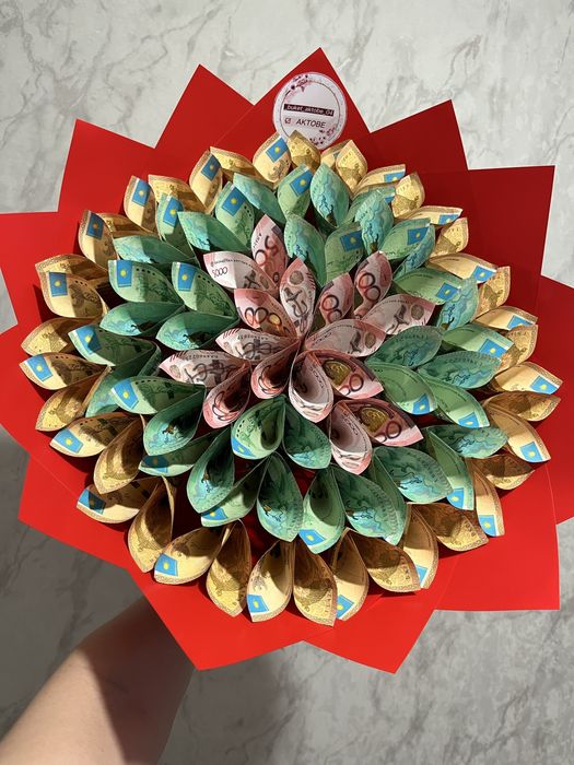 Денежный букет ақшадан букет