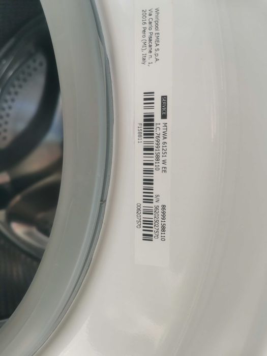 Пералня Indesit 6kg w11429797