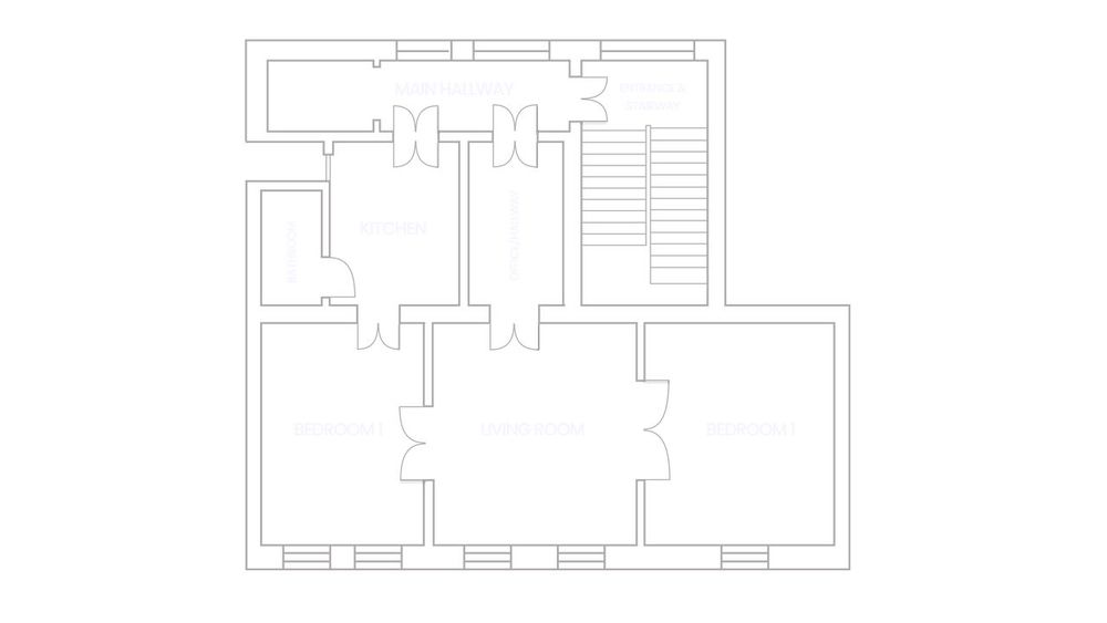 Farmec interbelic cu detalii originale de epocă - apartament 3 camere