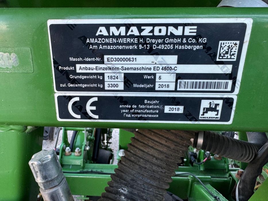 Semanatoare de porumb Amazone ED 4500 C