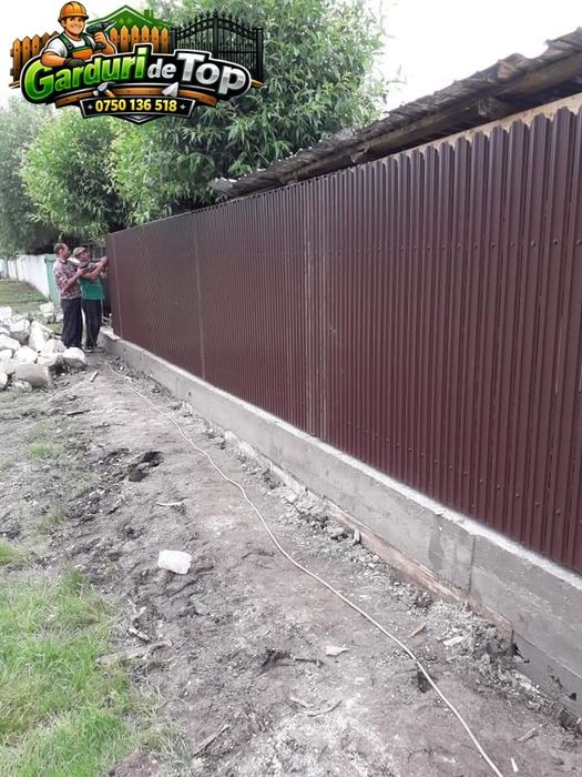 Construim garduri și porți exact după cerințele dumneavoastră (cu sau