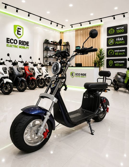 Scuter electric/Scuter Harley City black