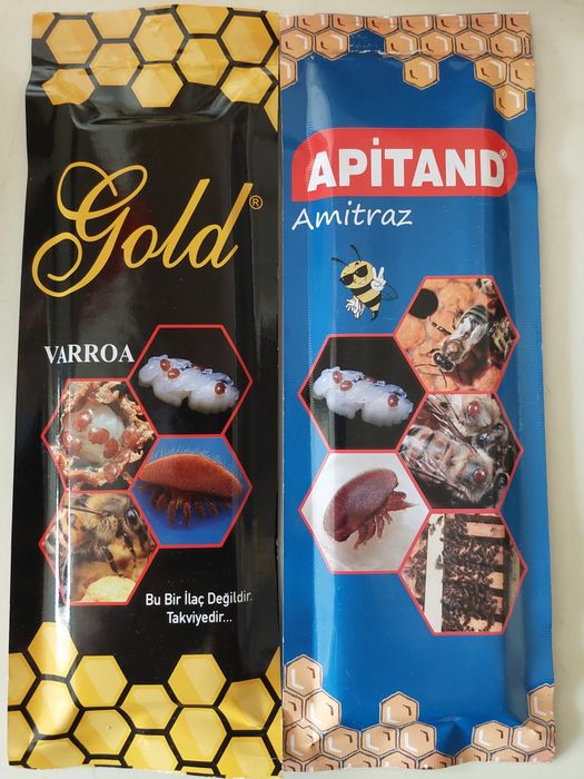 Турски ленти срещу акари по пчелите Голд Варроа