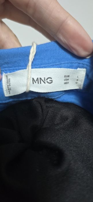 Rochie MANGO din in – nouă cu etichetă, culoare superbă