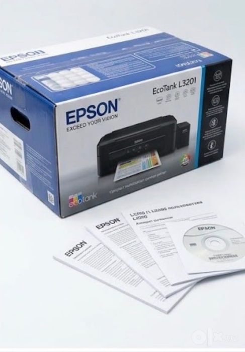 Принтер Epson EcoTank — отличное состояние, коробка и документы