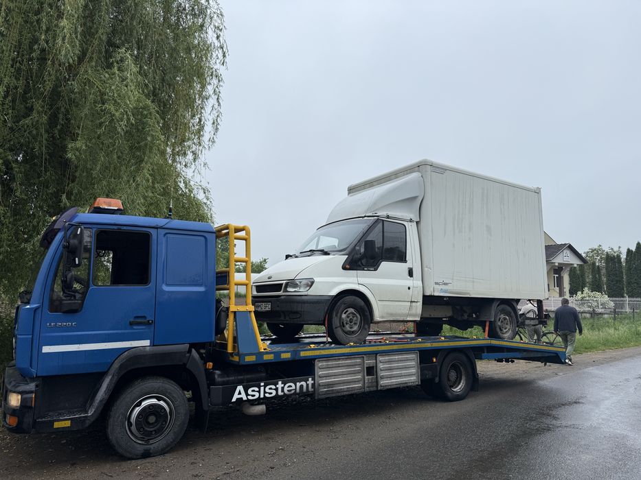 Tractari auto -24/24h-TRANSPORT AUTO , Asistenta rutiera.PLATFORMA 6T