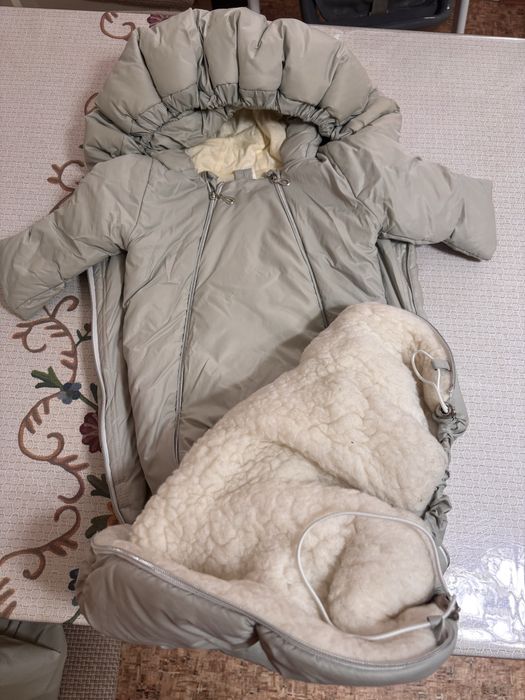 Куртка и конверт для новорожденных