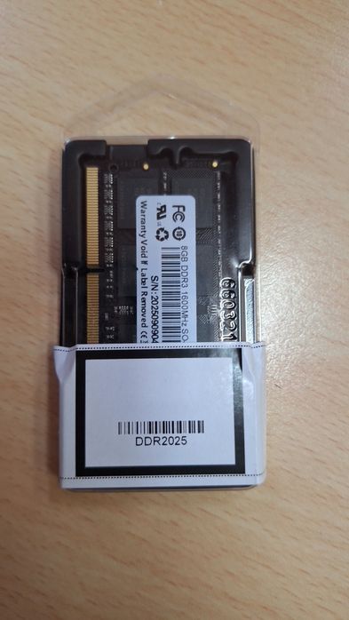 Ram DDR3 8GB 1600 MHz