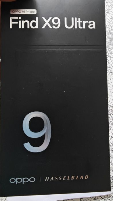 Oppo find x9 ultra Black global version-ЗАПЕЧАТАН