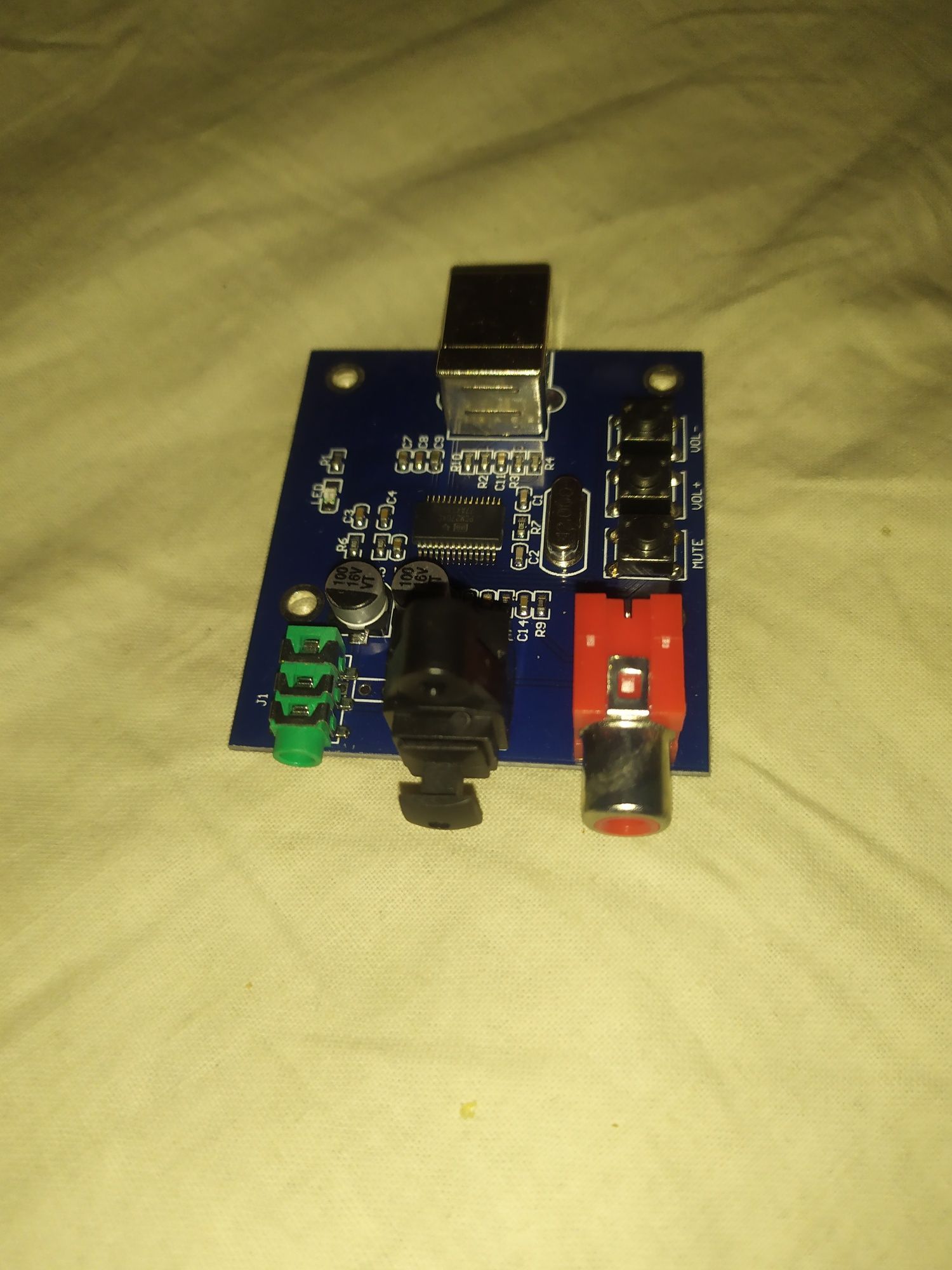 Внешняя звуковая карта usb audio DAC pcm2704: 100 000 сум - Студийное ...