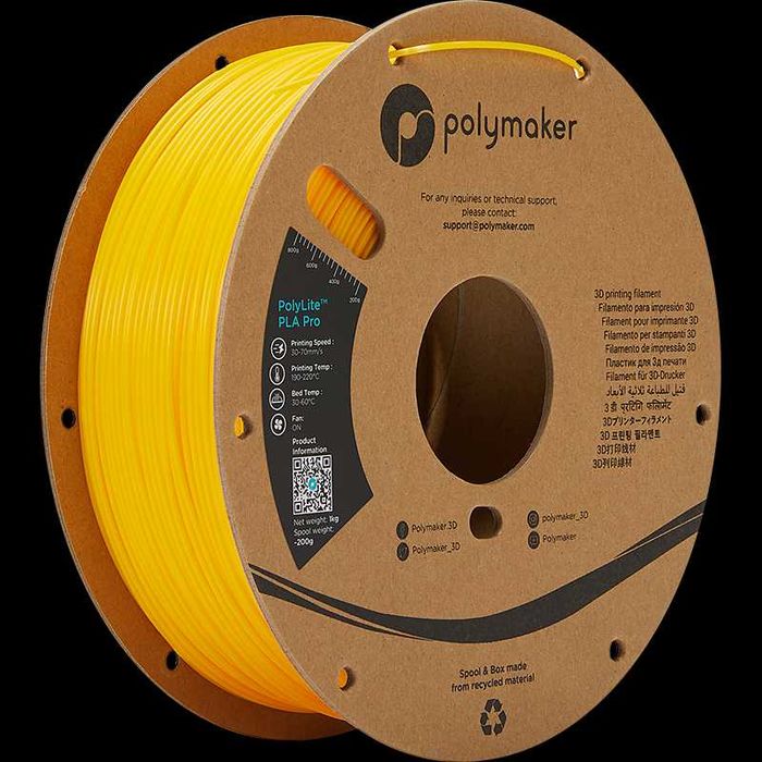 Филамент PolyLite™ PLA Pro | Polymaker | 1.75мм 1кг - 3D печать