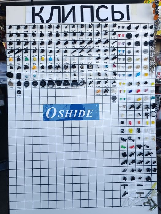 Клипсы крепеж на авто