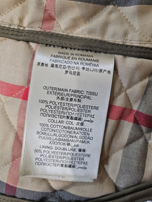 Оригинальная куртка Burberry