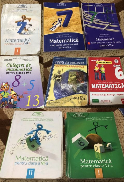 Vand culegeri, caiete de lucru, ghiduri pentru clasele IV-XII