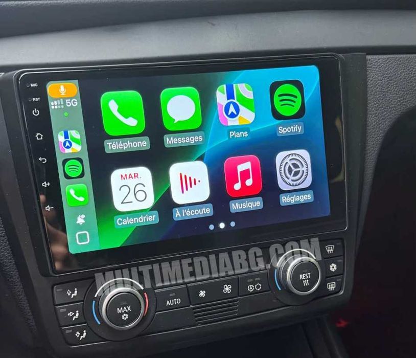 BMW 1 серия  E87 E81 E82 E88 2004г-2011г Мултимедия Навигация Android